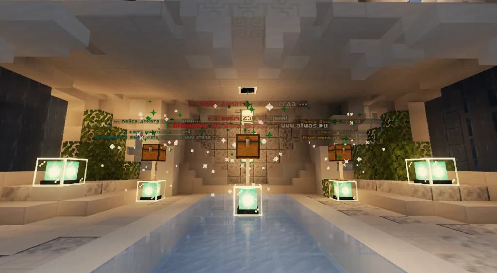 Atwas.tech - Твоя Новая Эра Minecraft Приключений! сервер Майнкрафт