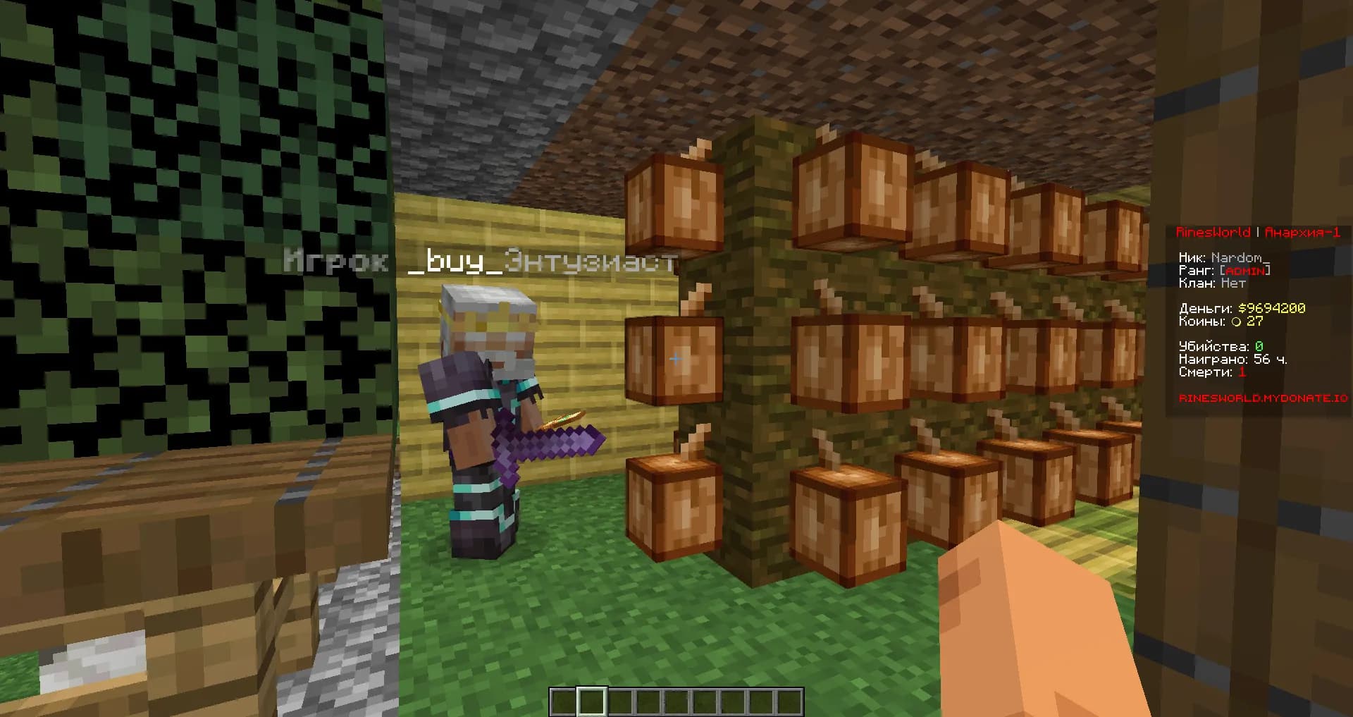 RinesWorld - Сервер Minecraft!