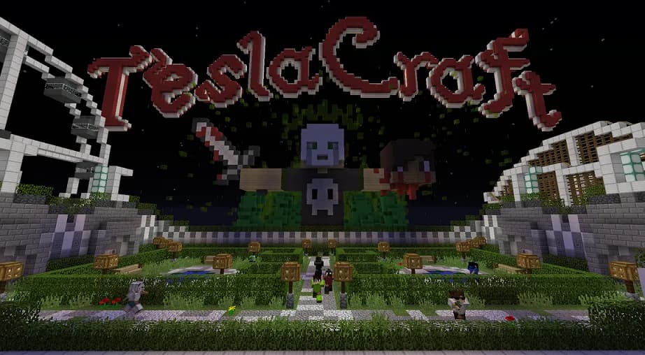 TeslaCraft - Выживание и 40+ Мини-игр